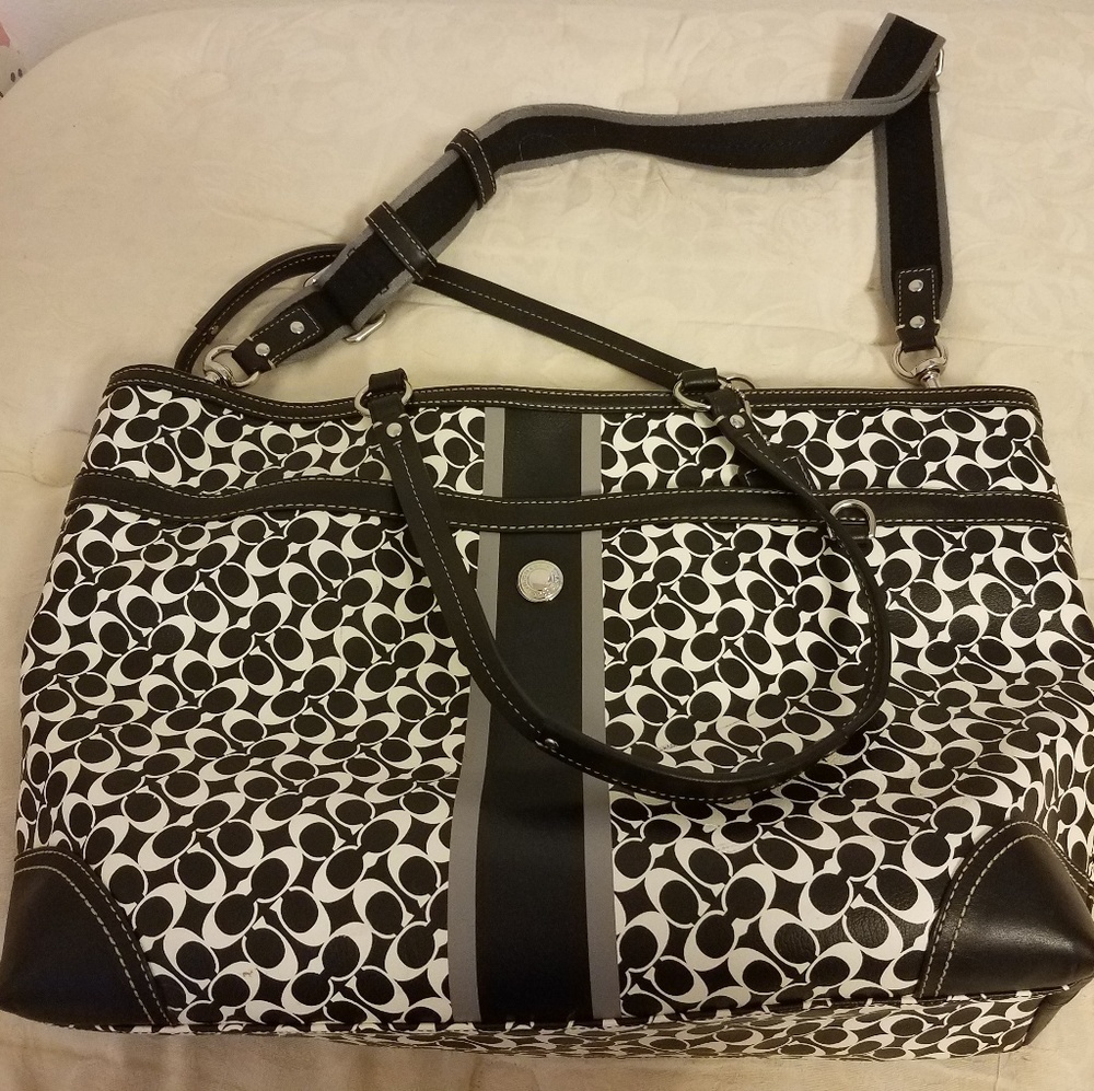 Coach baby tote